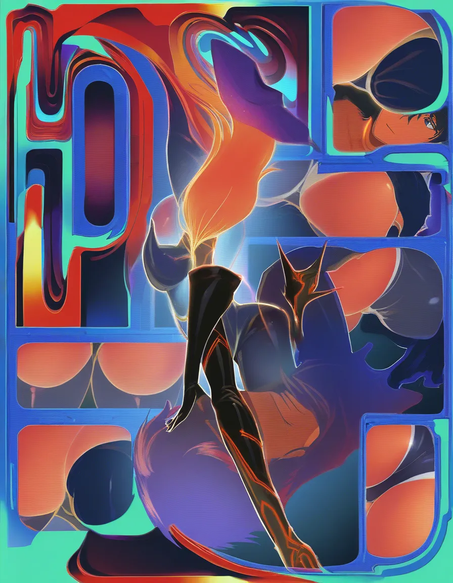 best quality, polished, couple, thigh boots, hat, facesitting, transparent background, mysterious vibe, vivid anime colors, hentai_studio_quality