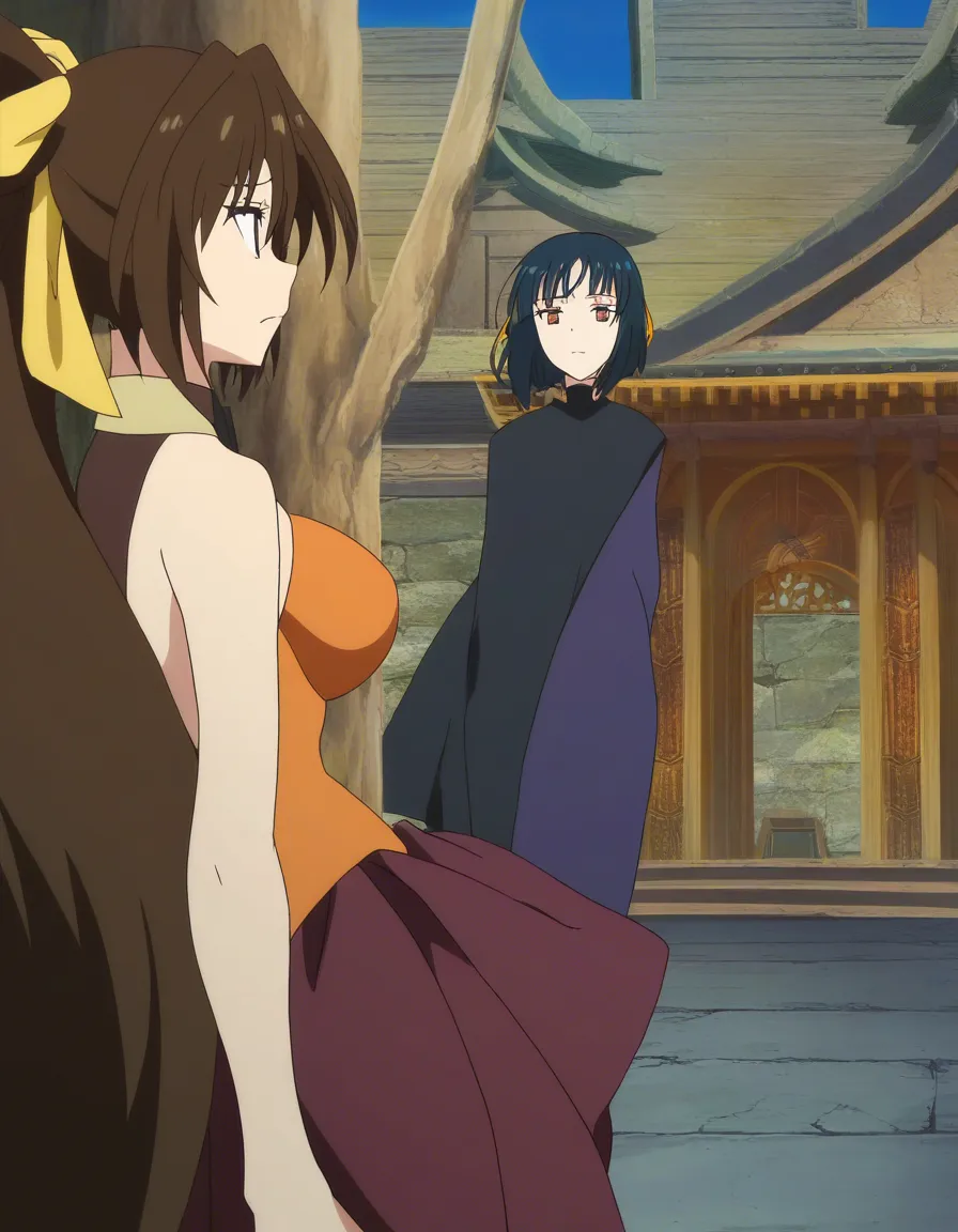 best quality orihime inoue cheating, (anime style:1.3), 2d, anime screencap, cel shading, flat color