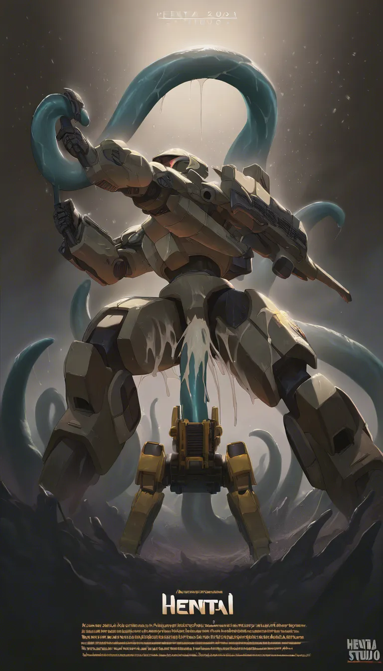 battle mech stand,huge tentacle fuck battle mecha from down,tentacle penetrate in body 
under battle mech,tentacle grab battle mech,tentacle huge cum inside battle mech,another tentacle cum on boby battle mech