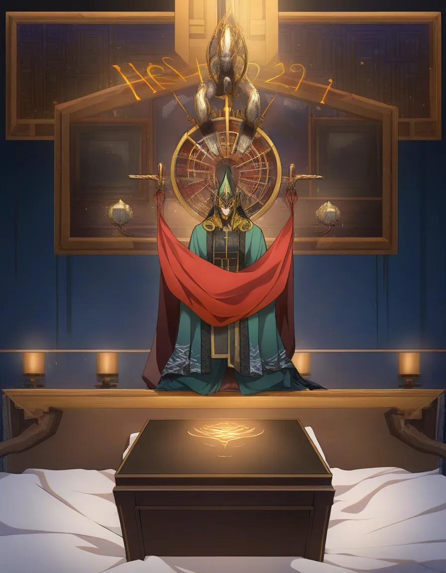 absurdres, highres, male focus, official alternate costume, kneeling on bed, close-up, hentai style, hentai_studio_quality