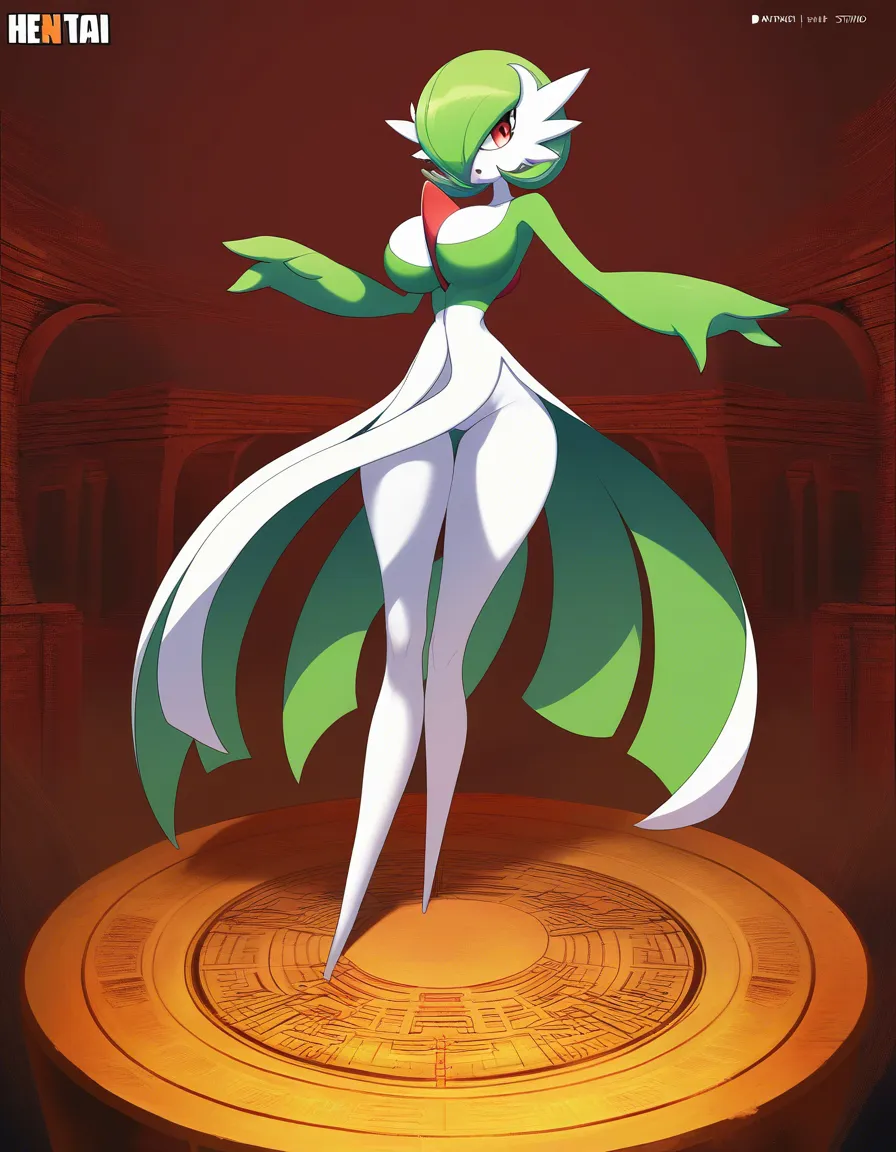 sexy gardevoir, big large_breasts , full_body, long_legs, hentai_studio_quality
