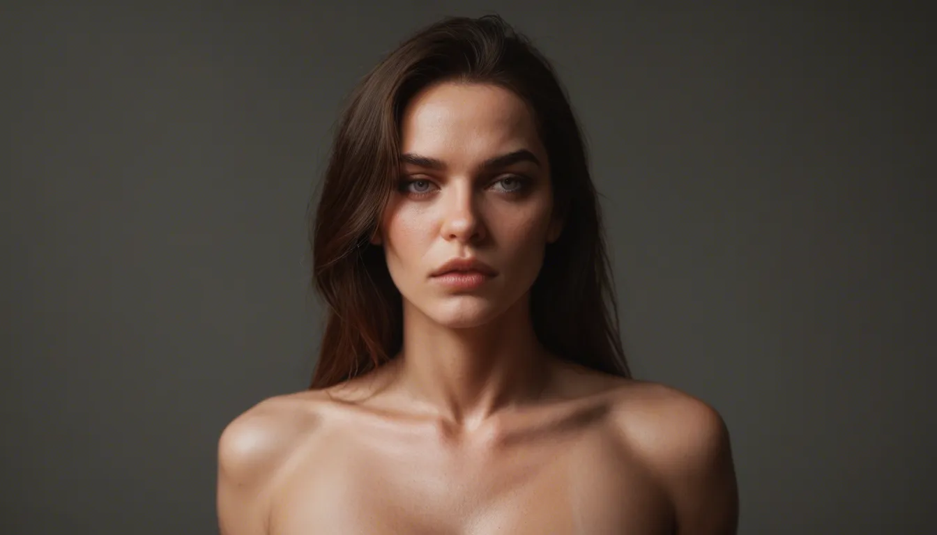 sharp focus, 8k uhd, wide shot, 1boy, futanari, bare shoulders, intense passion, dslr quality, score_9, score_8, candid photo, realistic skin texture, visible skin pores, film grain, depth of field