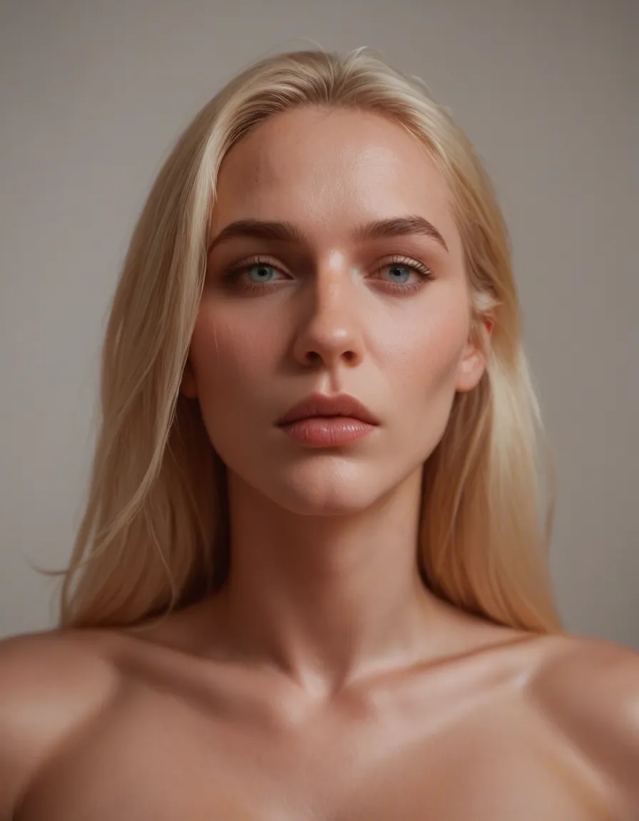 Make a blonde girl with a good body have a dick shoved down her throat and a dick filling her pussy, score_9, score_8, candid photo, realistic skin texture, visible skin pores, film grain, depth of field