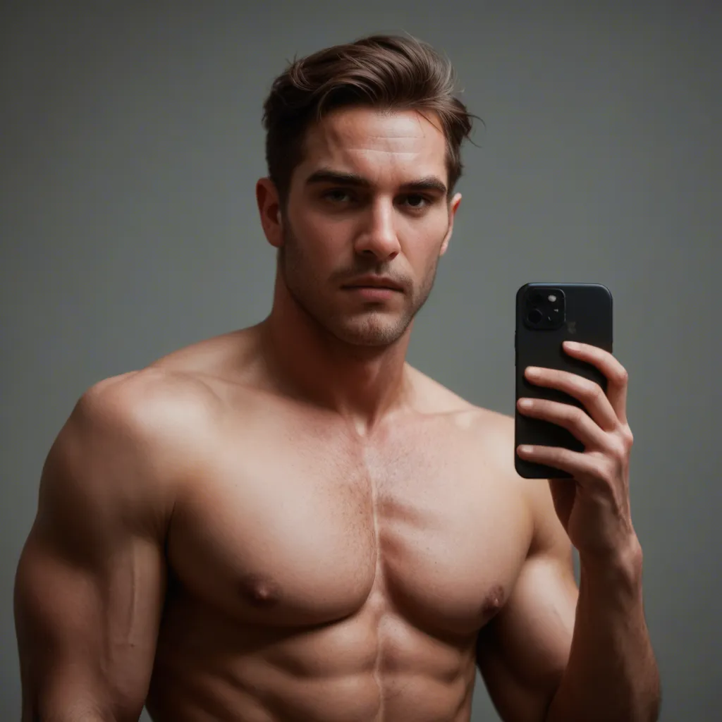 Photorealistic, cellphone video of bachelorette being eaten out by a nude muscular man, surrounded by supportive bridesmaids