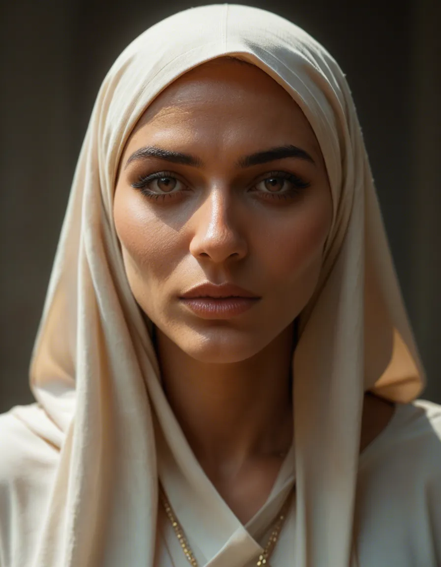 Ngentod sama cewe hijab pashmina dengan dada besar, score_9, score_8, candid photo, realistic skin texture, visible skin pores, film grain, depth of field