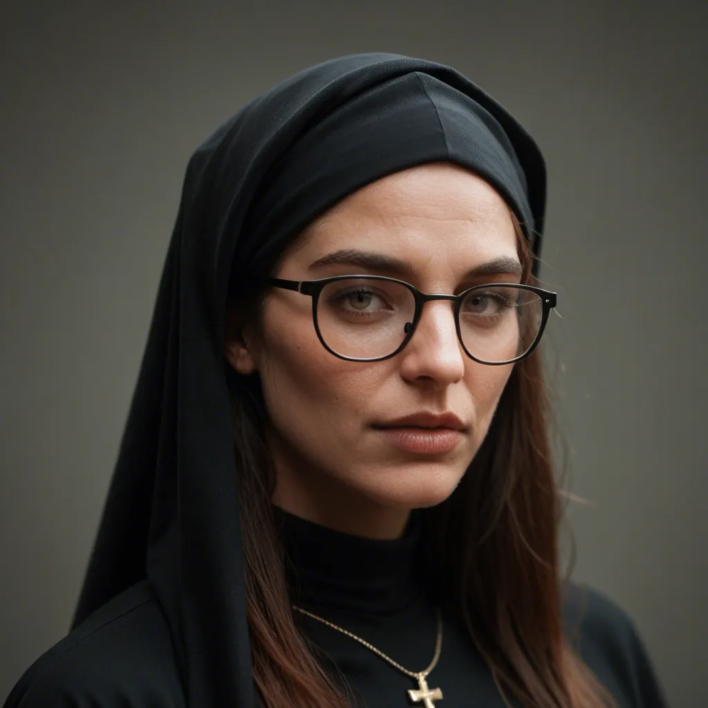 35yo, ultrorthodox religious Jewish woman, (milf), hair wrapped by black headscarf, hair isn't visible because it's covered by headscarf, glasses, ripped pantyhose, hairy pussy, perfect face detail, bulging pussy, anal fucking, large cock, Israeli curvy bbw woman, Huge breasts, wide shoulders, (Off-Shoulder green wool Shirt, Long Sleeves, Bare Shoulders, black Skirt lift), 8k, resolution, high resolution, photorealistic, high quality, award winning photo, intricate details, on knees, (side back view), double_penetration, ((blowjob)), gangbang, ((anal penatration)), plump, skindentation, chubby, bbw, big breasts, huge ass, <lora:Chubby BBW - XL:.8>