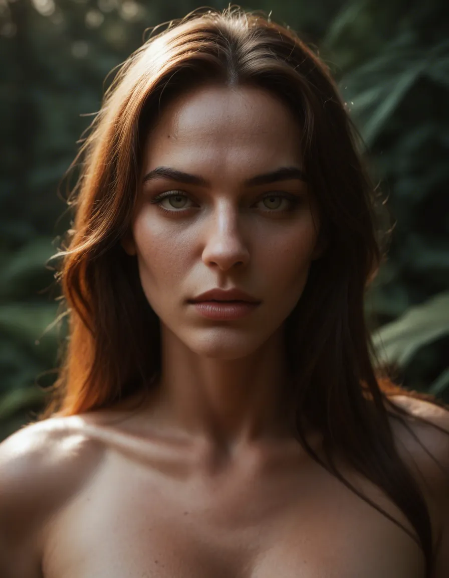 highly detailed, natural lighting, multiple women, fully nude, colored skin, depth of field, seductive look, 8k uhd photo, score_9, score_8, candid photo, realistic skin texture, visible skin pores, film grain, depth of field