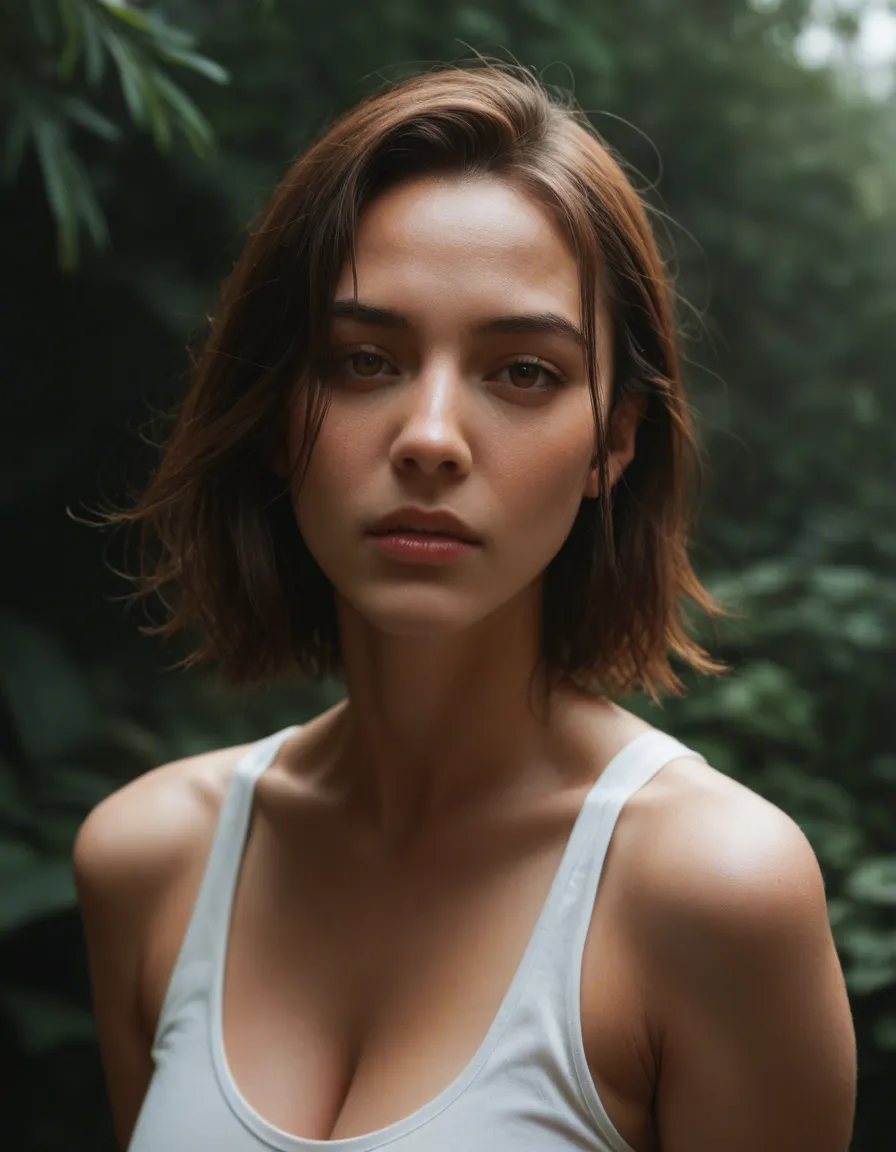 巨乳で騎乗位中出しさせるメンヘラ, score_9, score_8, candid photo, realistic skin texture, visible skin pores, film grain, depth of field