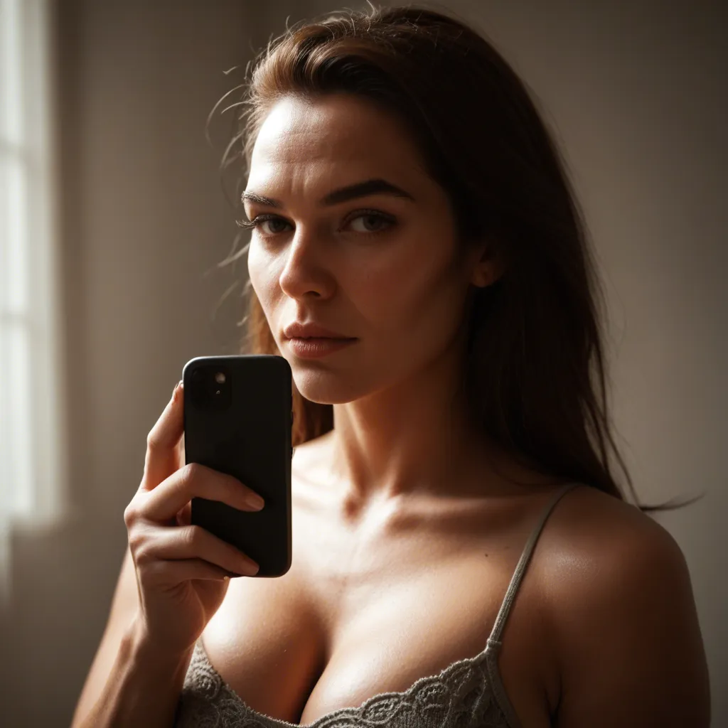 highly detailed, natural lighting, portrait, curvy, milf, natural skin texture