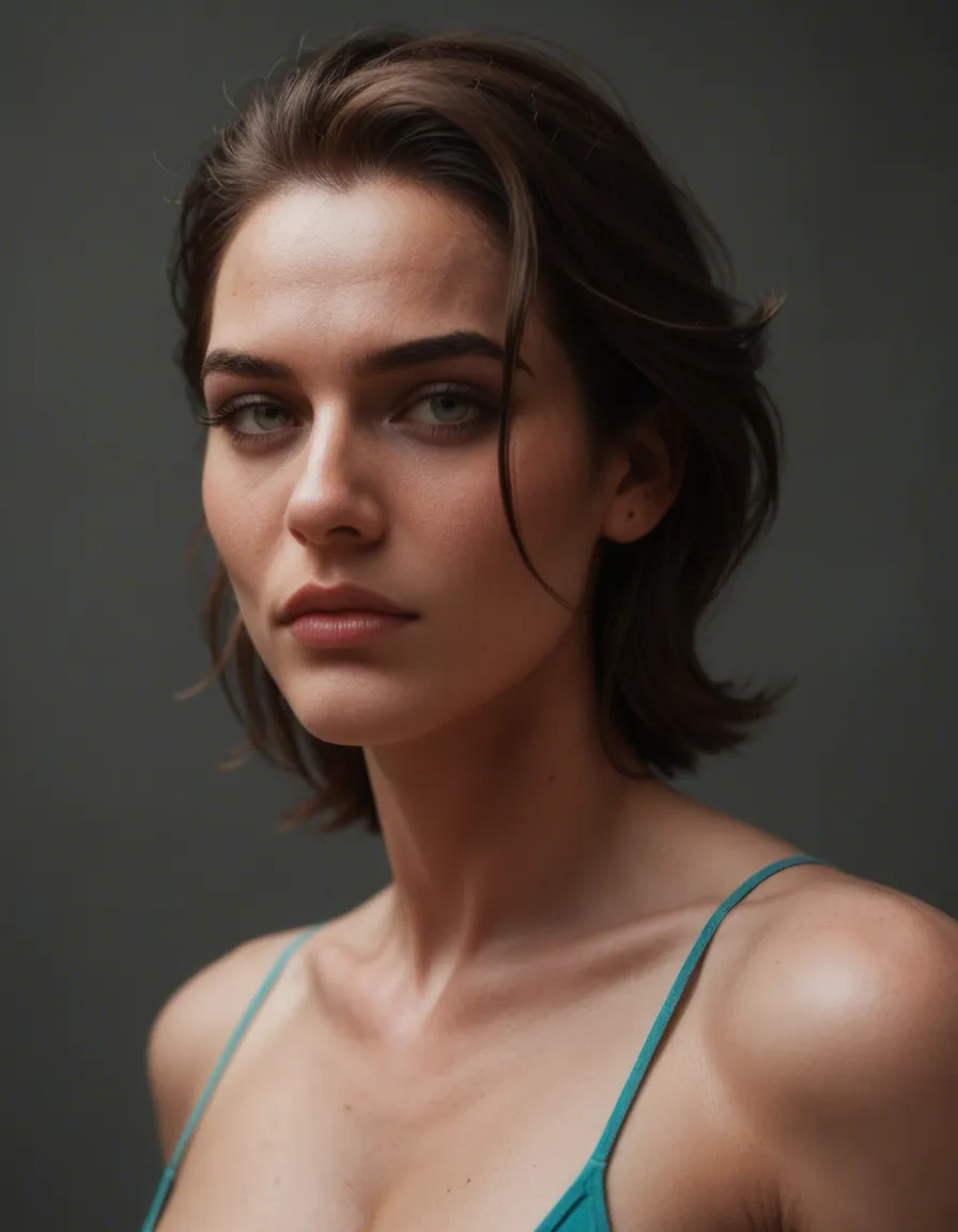 Claude and a beautiful woman love making, score_9, score_8, candid photo, realistic skin texture, visible skin pores, film grain, depth of field