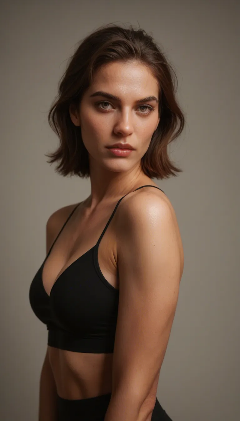 Trois filles entièrement nues couchées sur le dos.
Celle de gauche est châtain avec une coupe au carré, la peau bronzée et presque pas de seins. Ses jambes sont écartées. Elle est très maigre. Elle a les yeux fermés.
Celle du milieu est blonde aux cheveux longs avec des seins gigantesques, aussi gros que des ballons de yoga. Elle a la bouche entrouverte et les jambes écartées. Elle a un corps très mince.
Celle de droite est brune aux cheveux longs et frisés. Elle tire la langue les yeux fermés. Elle se touche les seins. Ses seins sont très gros et flasques. Ses jambes sin écartées.
L'angle est pris d´en haut à la verticale. Leur corps est entièrement visible.
Style anime
