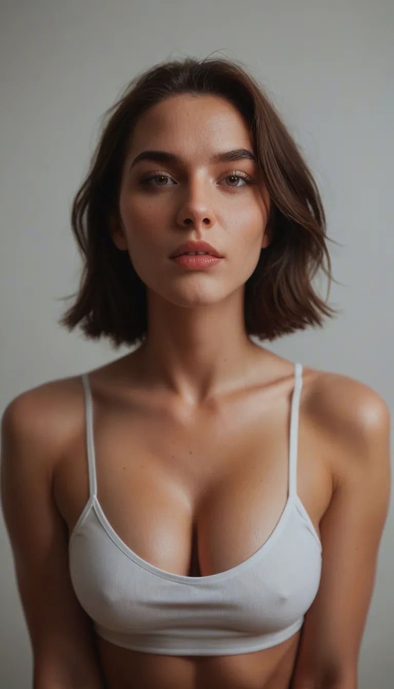 Pov. Breeding a brunette woman