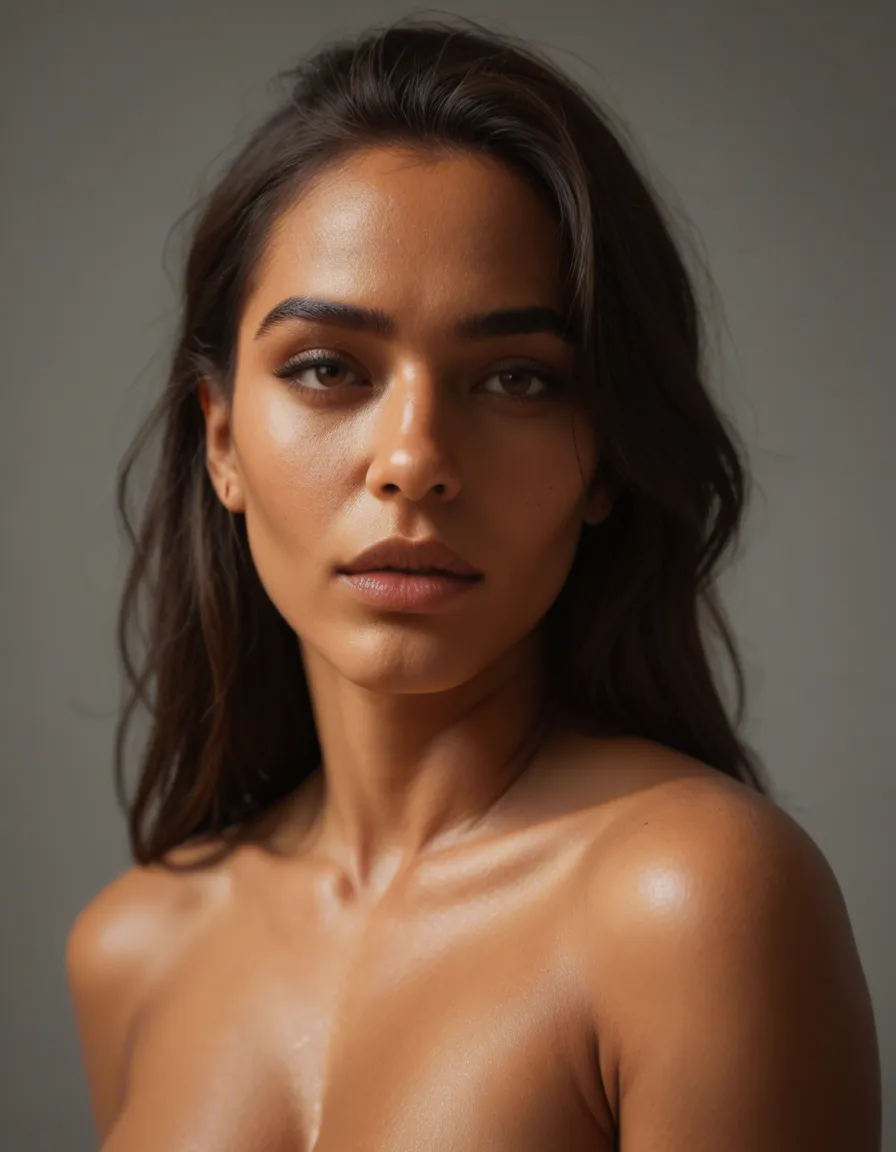 submissive latina is being fucked by me, she wants to be pregnant., score_9, score_8, candid photo, realistic skin texture, visible skin pores, film grain, depth of field