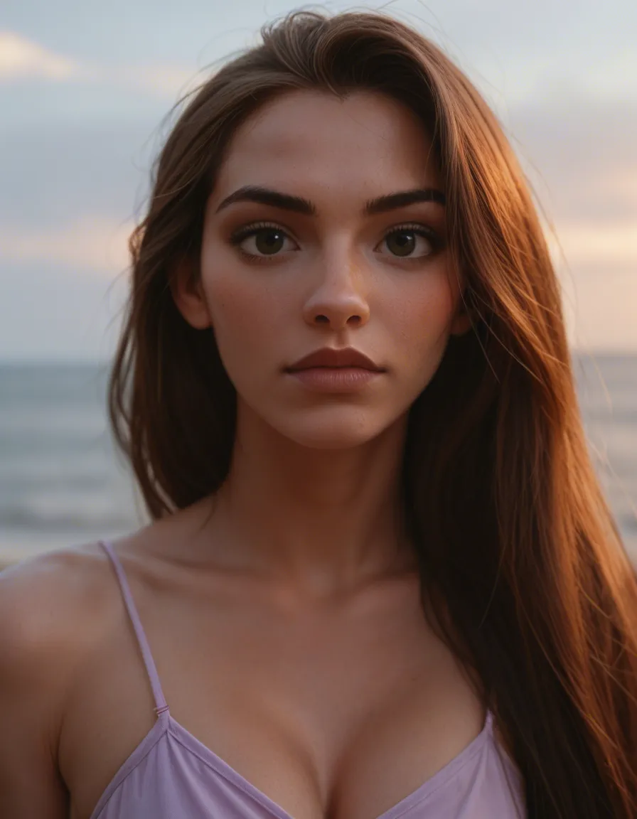 rapunzel looking sexy and ready, score_9, score_8, candid photo, realistic skin texture, visible skin pores, film grain, depth of field