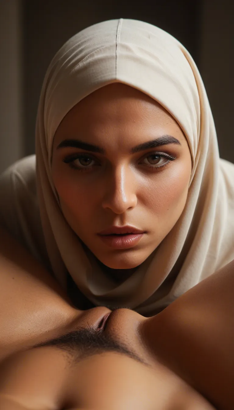 Two hijab indonesia woman, cunnilingus, squirt, kissing