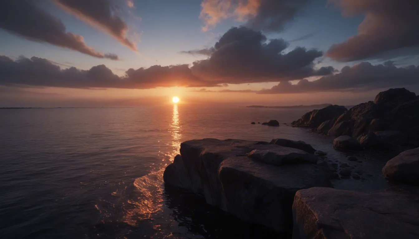3D, Octane render, cinematic lights, ultra-detailed, 3/4 view, at a river on a rock, sunrise, god-rays, cloudy, A narrow_waist blonde straight_hair futanari woman, very muscular cular, (muscular:1.8), topless, reverse rides her black boyfriends big penis
