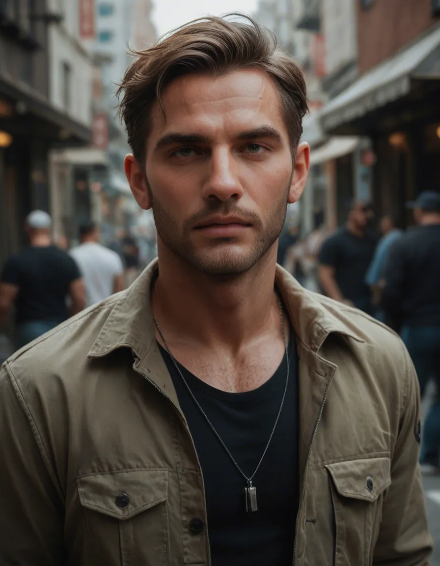 Gay exhibitionist jerking Off on Public place, score_9, score_8, candid photo, realistic skin texture, visible skin pores, film grain, depth of field