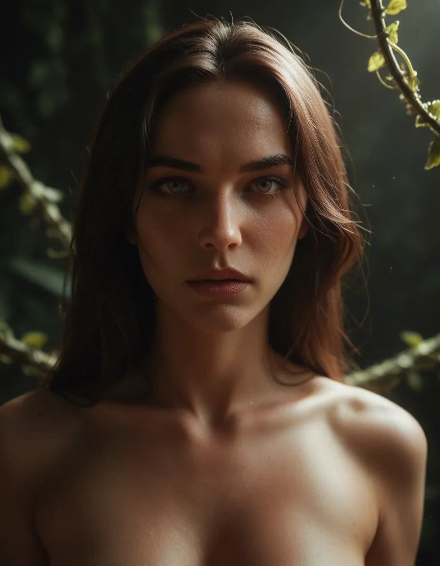two petite fairy purple_hair purple_eyes nude vines missionary, score_9, score_8, candid photo, realistic skin texture, film grain, depth of field, score_9, score_8, cinematic film still, anamorphic, film grain, dramatic lighting, shallow depth of field