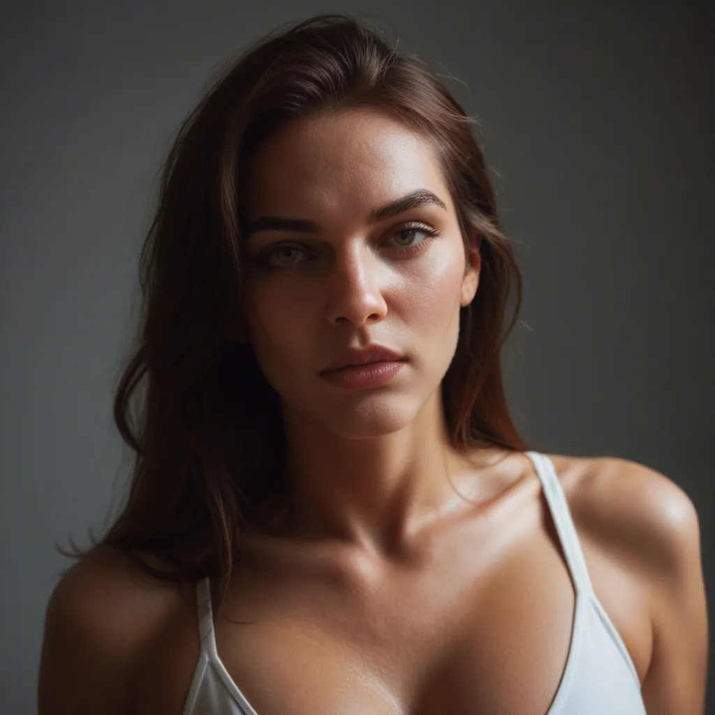 mulher sensual com roupa