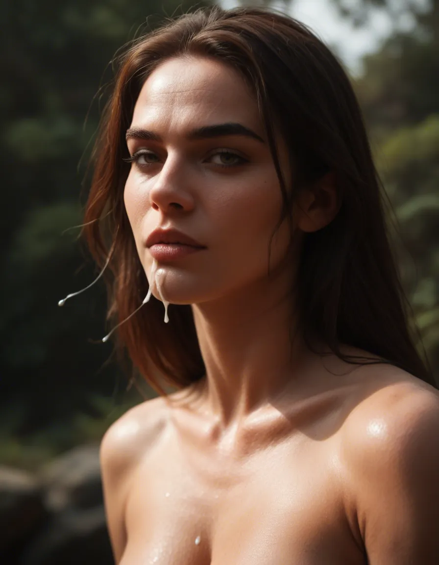 Naked rubbing my dick while cum comes out in full motion, score_9, score_8, candid photo, realistic skin texture, visible skin pores, film grain, depth of field