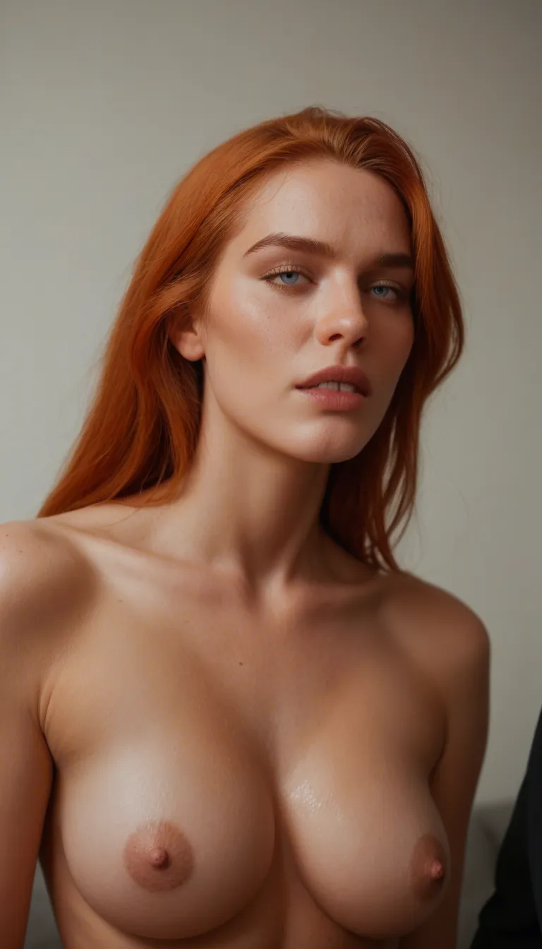 18 year old blonde boy being transformed into a redhead 18 year old girl and fucked vaginally, first second as boy than body morph to girl in second second before being vaginally fucked