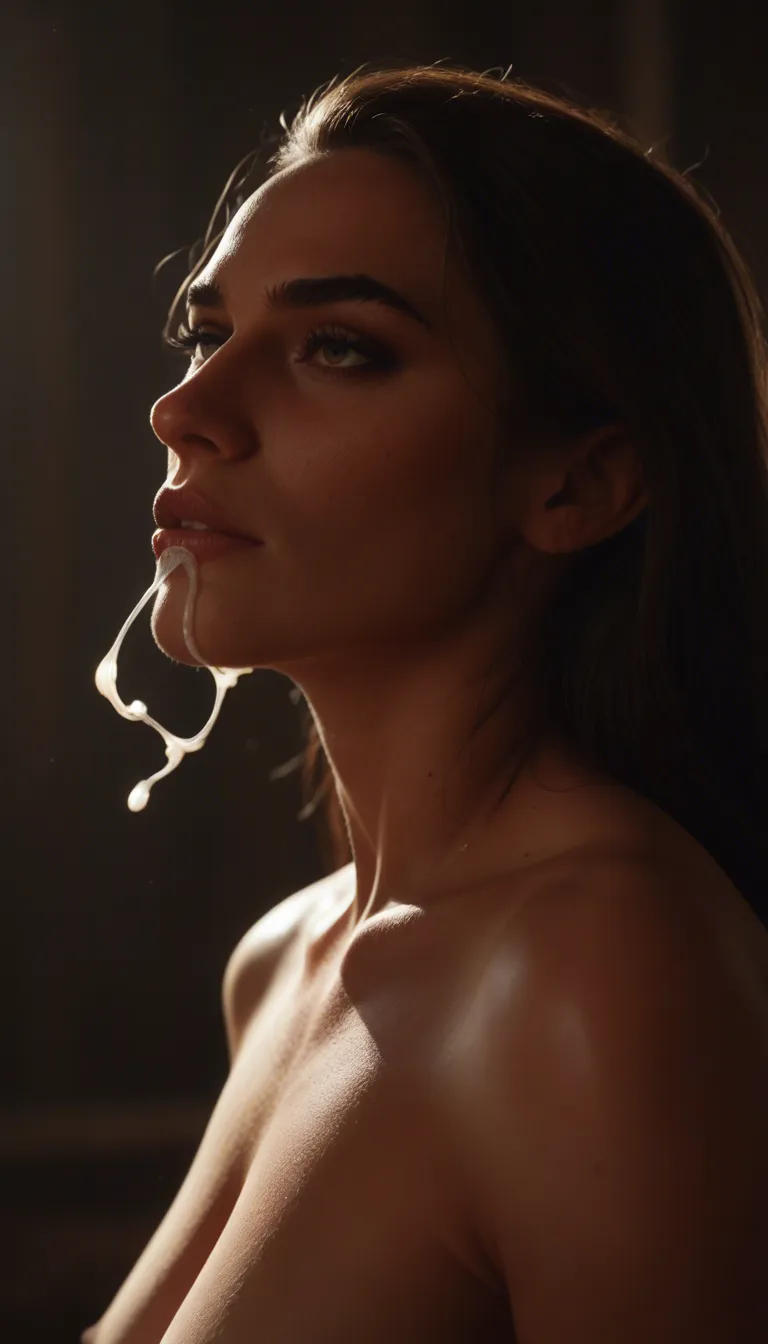 futanari leaking cum