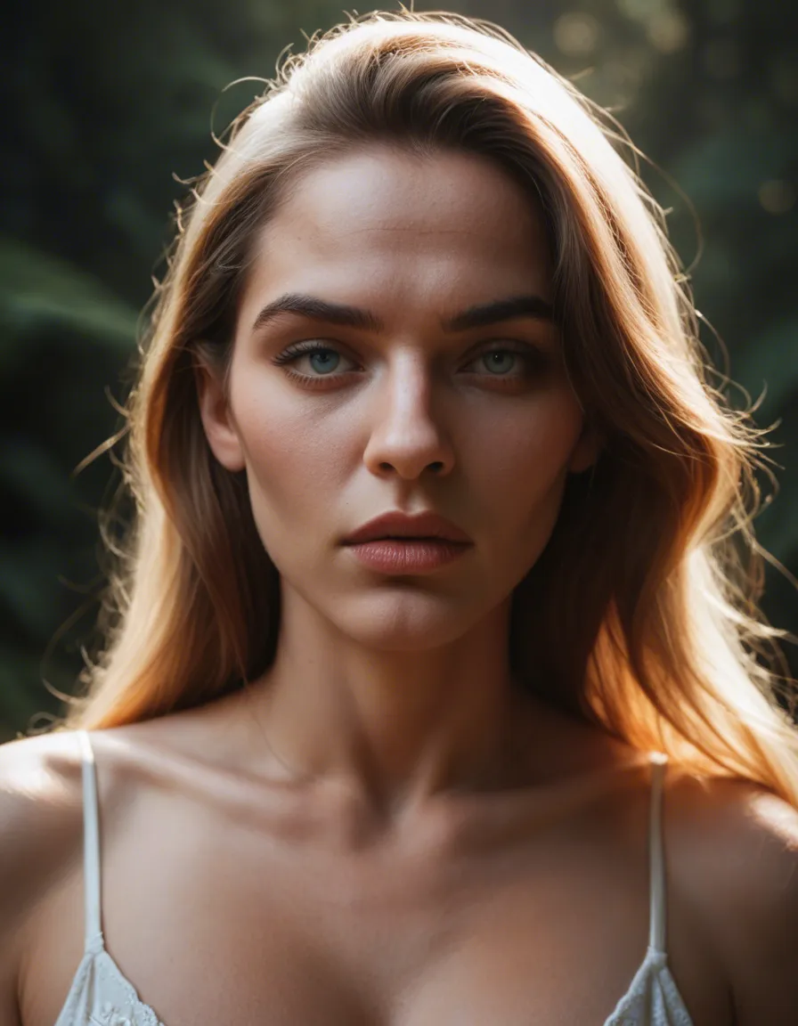Photorealistic, shot on a DSLR, natural lighting, high detail. A white woman with fair skin, a high, well-defined nose bridge, deep-set eyes, blue irises, sculpted cheekbones, an elegant jawline, softly arched eyebrows, and full, natural lips, featuring well-proportioned and highly defined facial features. A bun loosely gathered at the crown with escaping strands. The hair is Golden. The breasts are exceptionally full and very large. Moderate subject proportion, ample negative space, 8k masterpiece, ultra detailed, perfect anatomy, clear symmetrical face, intact limbs. Wearing a cut out bra made out shiny black latex. sitting legs spread on a chair revealing her pussy. picture includes feet and head, score_9, score_8, candid photo, realistic skin texture, visible skin pores, film grain, depth of field