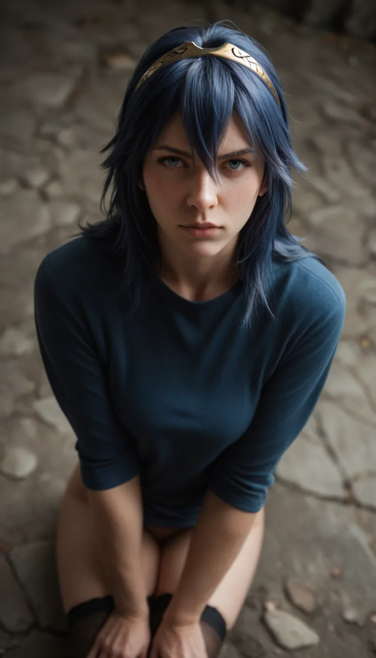 lucina ultra HD, lifelike, from above