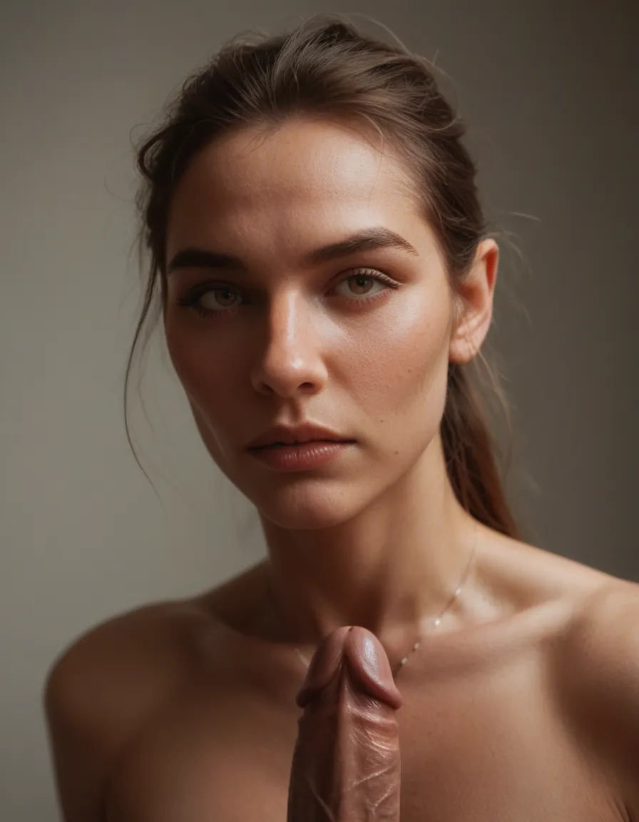 ultra HD, lifelike, tranny, big penis ', score_9, score_8, candid photo, realistic skin texture, visible skin pores, film grain, depth of field