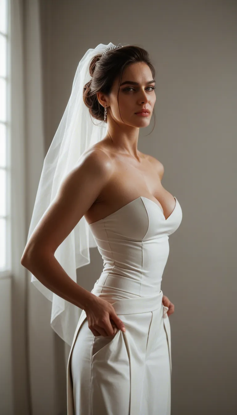 professional photo, high detail, bride , undressing , breasts_out , RAW photo