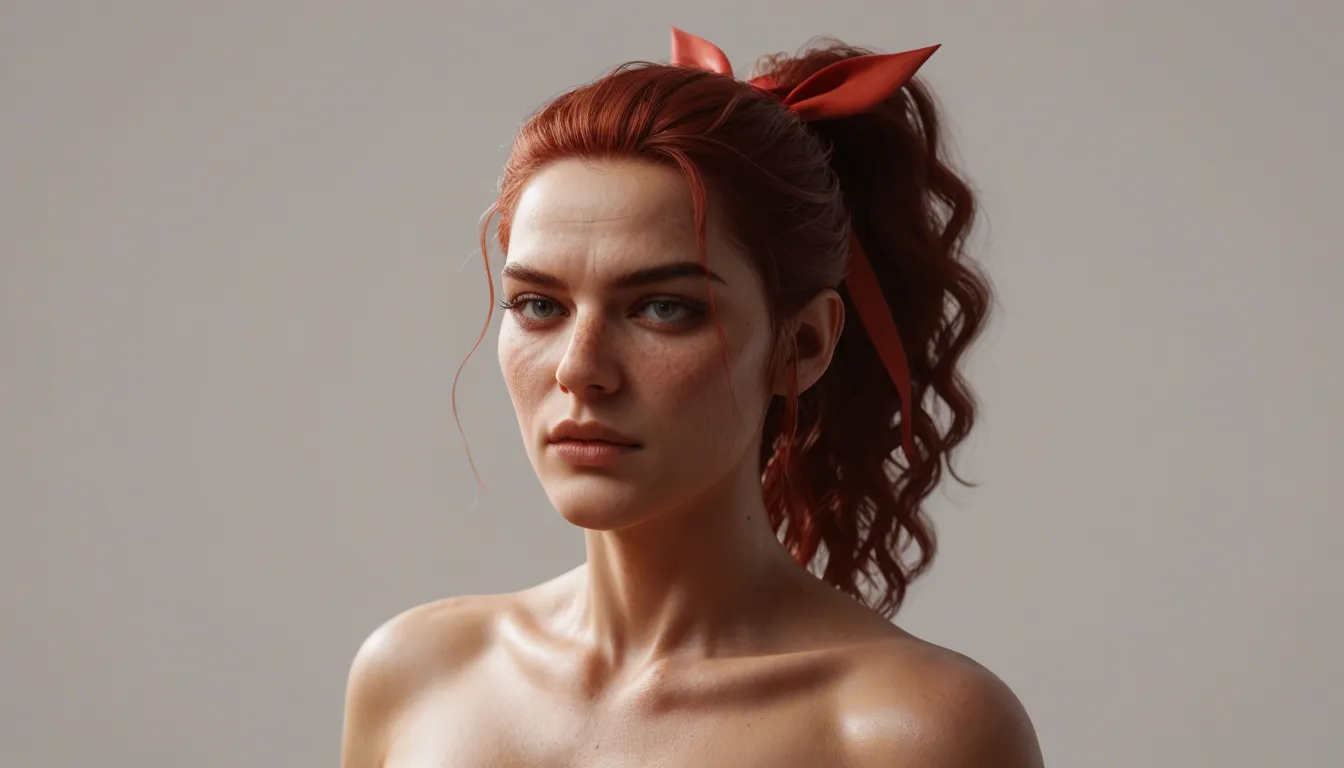 LilyCH a 20 year old woman with wavy red hair styled in a high ponytail and secured with a silk hair ribbon. She has fair skin with visible freckles and small breasts. She is happy and smiles . elle a 25 year old woman with wavy blonde hair with large breasts. they are sit on the floor of an airport, sweaty and tired, spreding legs and showing open wet pussy. around them, nude and non-nude men and women. backpacks and luggage on their side. touching a tit