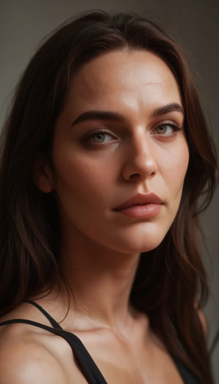 8k, masterpiece, best quality, absurdres, ultra detailed, Expressiveh, mature female, perfect face, symmetrical face, highly detailed eyes, detailed iris, perfect hands, perfect anatomy, cinematic lighting, sharp focus, ultra high res, dynamic angle, masterwork, detailed, depth of field, high detail, very aesthetic, dynamic pose, dynamic angle, adult, aged up, blue eyes, long eyelashes, eyeline, full lips, 

femme fatale , solo, sexy pose, big lips, bangs, 
low angle, messy hair, lying on back across bed, legs up and folded toward chest, fingers hooking waistband of panties pulling them aside, shirt ridden up, heated gaze, soft warm bedroom lighting, (legs folded, panties pulled aside, shirt ridden up, pussy, anus)