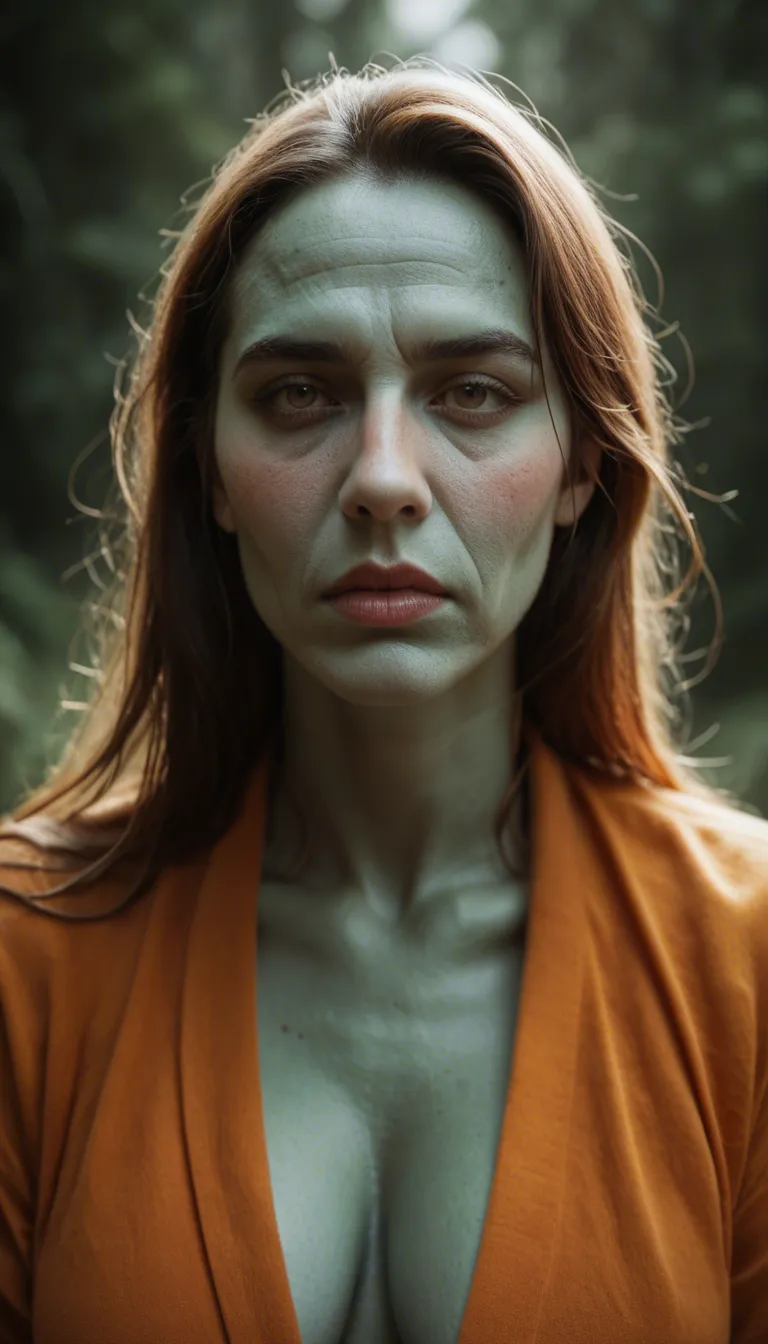 8k, sharp focus, detailed skin, milf, grinding, colored skin, blurry background, nervous blush, RAW photo