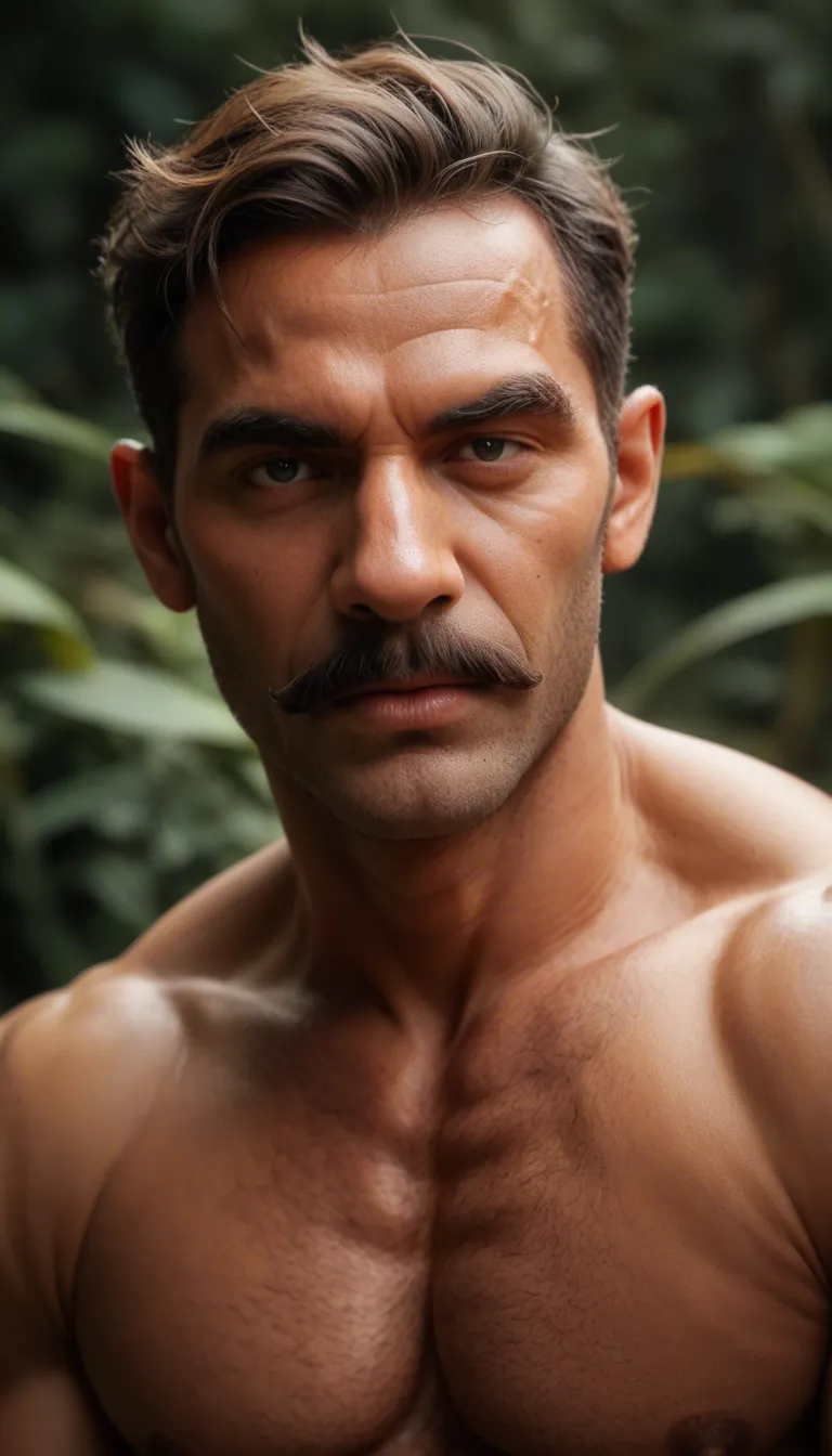 A muscular 45-50 year old Middle Eastern man with a thick mustache, black eyes, thick black eyebrows, olive skin, and a well-shaped 18-19 cm erect penis is actively fucking a slim 20-year-old young man.
The older man is the top, dominant, thrusting into the younger man from behind or in missionary position.
The younger man is the bottom, receiving.
Highly detailed, realistic, explicit gay sex scene.