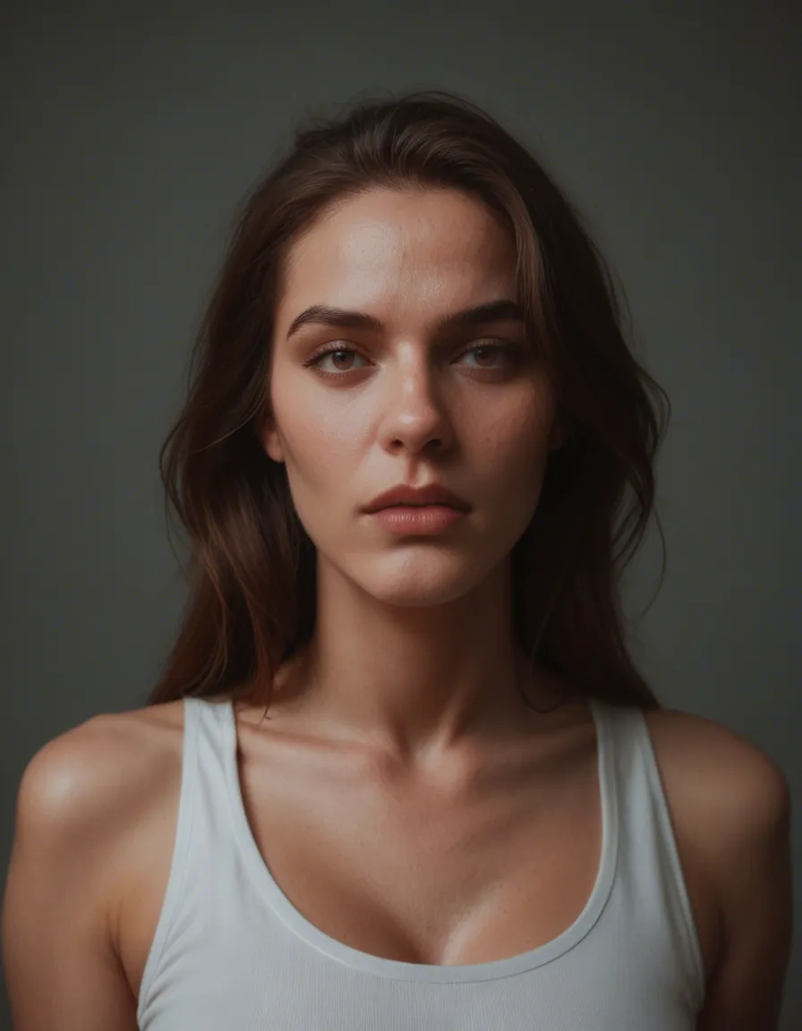 jerking off, score_9, score_8, candid photo, realistic skin texture, visible skin pores, film grain, depth of field