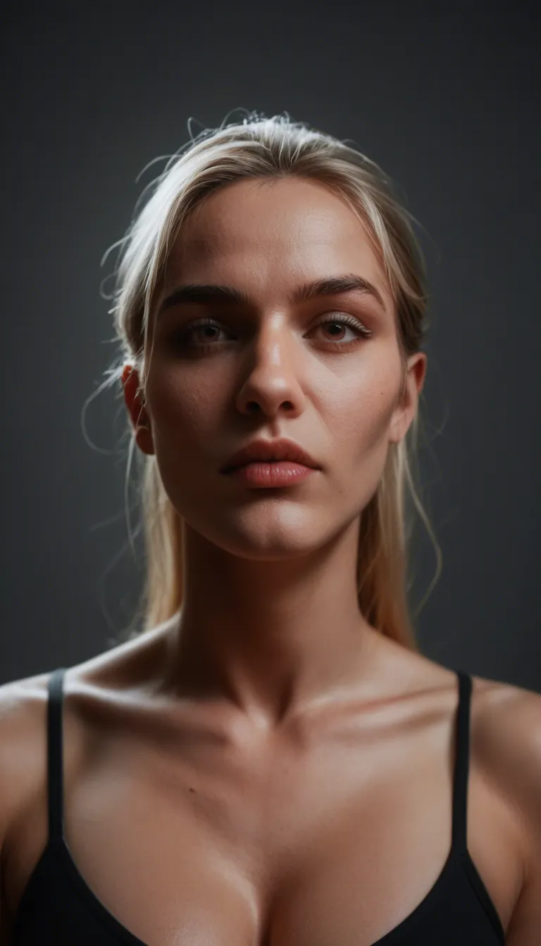 Photorealistic cinematic shot, sharp focus, clear features, very fine accurate details, detailed, 8k, UHD, RAW photo, realism, realistic, cinematic color grading, upscaled. Candid. Anatomically correct.
The image has low light chiaroscuro lighting. The background is dark shadow, emphasising the contours and textures of the subject. Subject is mainly in shadow, it is dark and night time. No visible light source. Dimly lit. EV -3.
The subject is a pleasured 33 year old woman of mixed Swedish and Irish origin. Light blonde eyebrows. Fair complexion, naturally beautiful, no make up. She has straight light blonde hair, is a size 12. Skin texture is visible, skin pores. She is flushed and mouth slightly open. She has thin lips.
She is wearing a thin, tight, short green satin dress. She is being fucked to orgasm by a tall blonde man.