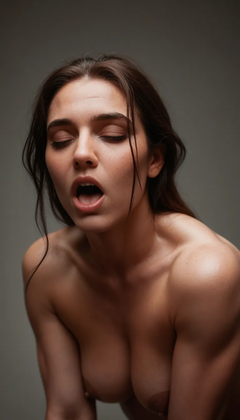 8k, sharp focus, muscular_male curvy girl_on_top moaning male_focus male moaning,