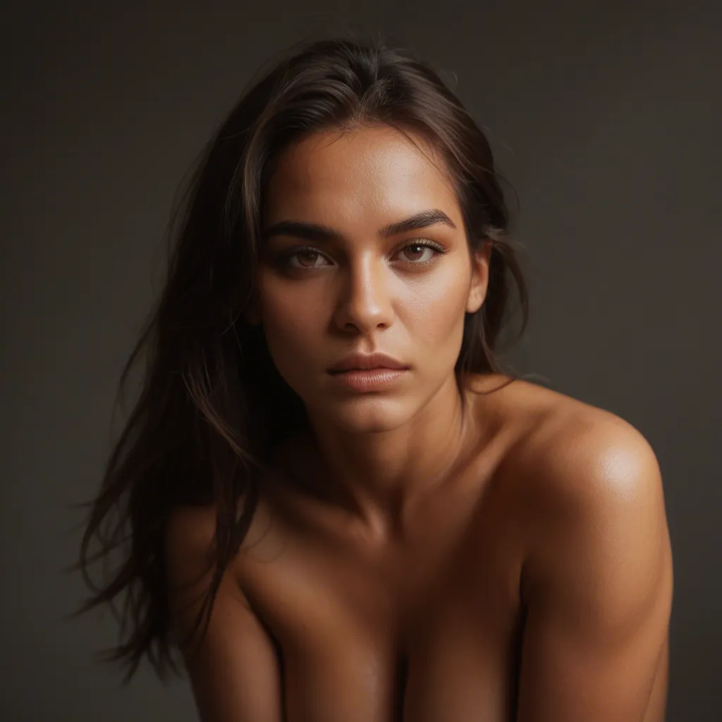 ultra HD, lifelike, high detail, a gorgeous petite Latina in her 20s giving a lap dance to a man in the VIP room of a strip club. The man is sitting as she rides him in reverse cowgirl and he kneads her breasts. She has a beautiful face, lipstick, eyeliner, olive skin, eyeshadow, mascara, perfect breasts, small neatly trimmed triangle of pubic hair, 8k, score_9, score_8, realistic skin texture, visible skin pores, film grain, depth of field, hyperrealistic
