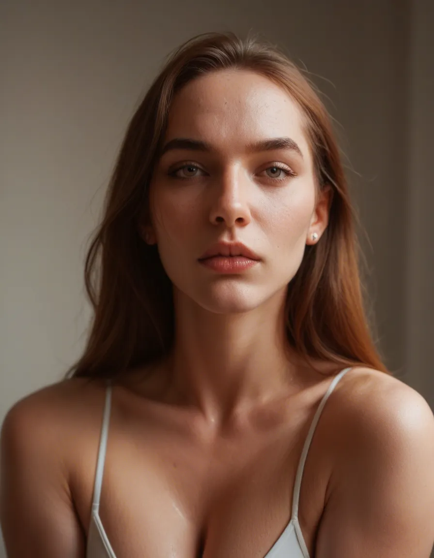 AL experienced getting fucked for the first time by transgender, his emotion unleashed his inner feminine and want to be a housewife, score_9, score_8, candid photo, realistic skin texture, visible skin pores, film grain, depth of field