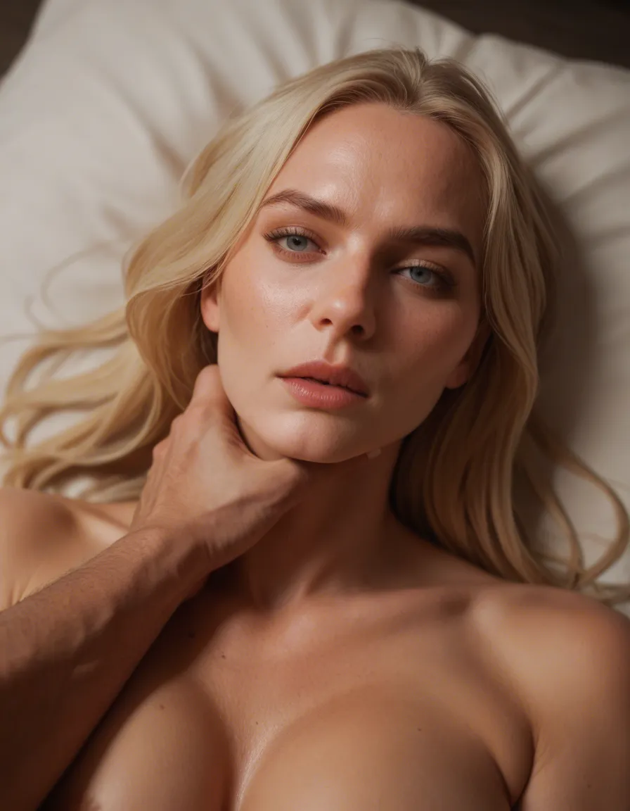 blonde woman getting fucked in missionary, score_9, score_8, candid photo, realistic skin texture, visible skin pores, film grain, depth of field