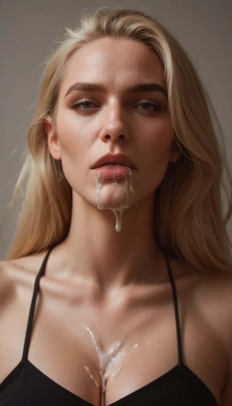 black gang keeps two beautiful scandinavian blonde slaves on a cum diet, both want their cum but only one gets the load after giving the best deepthroat is allowed to swallow their masters cum