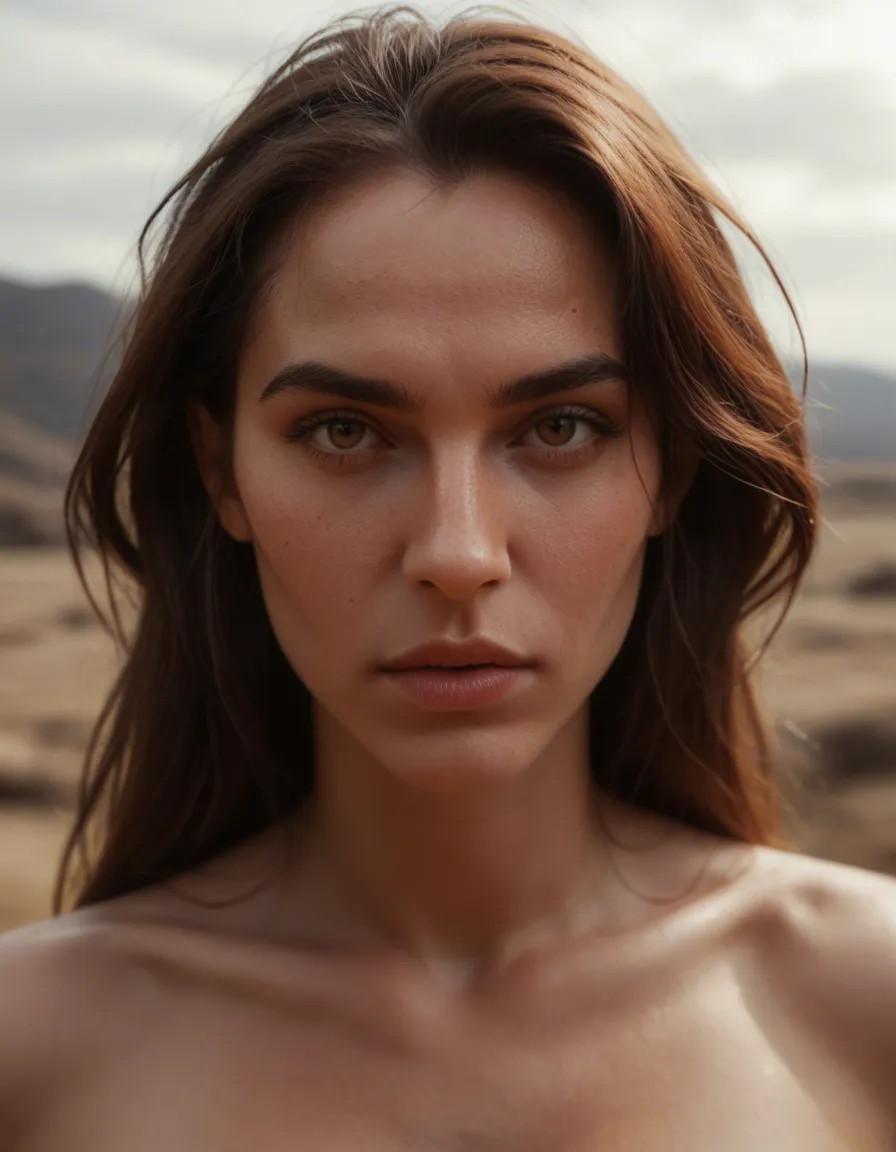 nackte frau mit gespreitzten beinen, score_9, score_8, candid photo, realistic skin texture, visible skin pores, film grain, depth of field