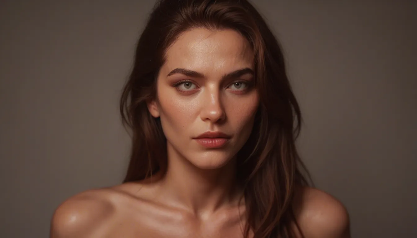 Sie soll an gekettet sein und eine Schwanz lutschen und in den arsch gefigt werden, score_9, score_8, candid photo, realistic skin texture, visible skin pores, film grain, depth of field