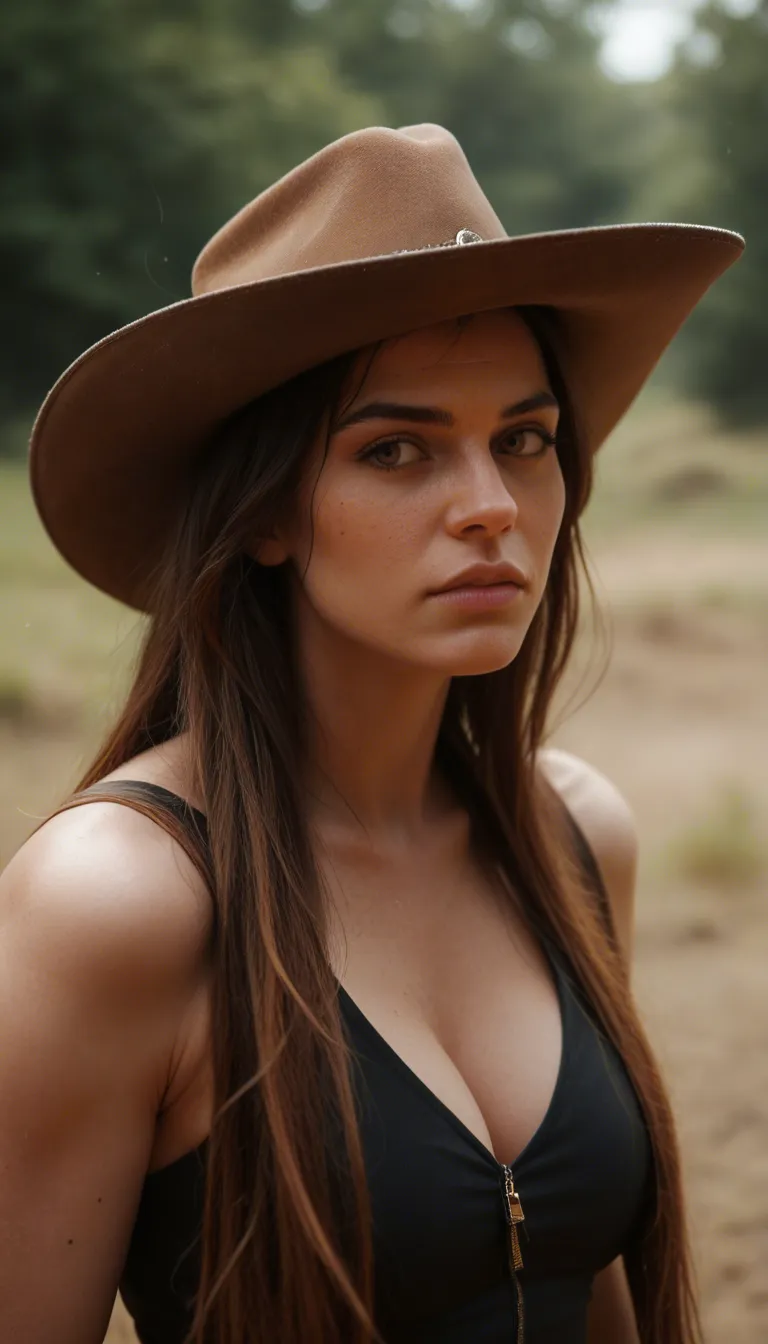 make a woman caught masterbaiting by husdband and then she puts on a cowboy hat,gives him a cowgild and keeps skreeming yee haw in a moaning manner