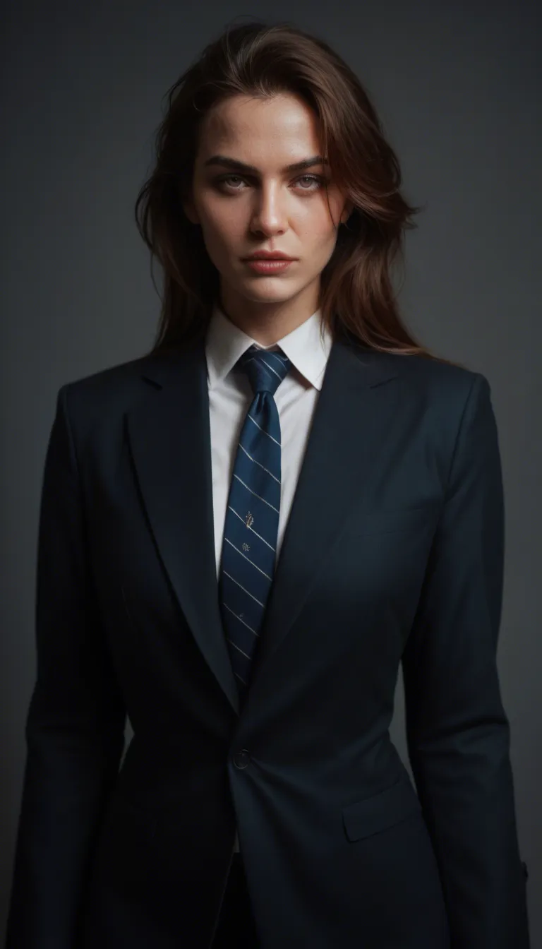 RAW photo, ultra realistic, princess, sidelocks, necktie, futanari, hyperrealistic