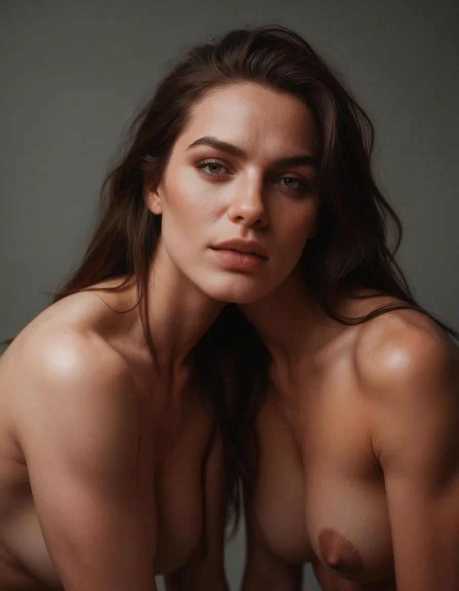 Lesbian clit stuff, score_9, score_8, candid photo, realistic skin texture, visible skin pores, film grain, depth of field