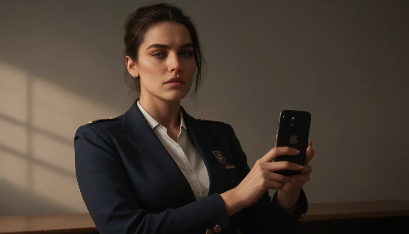 Teacher in uniform masturbation in front of guys, score_9, score_8, amateur photo, phone snapshot, realistic skin texture, skin blemishes, soft indoor lighting