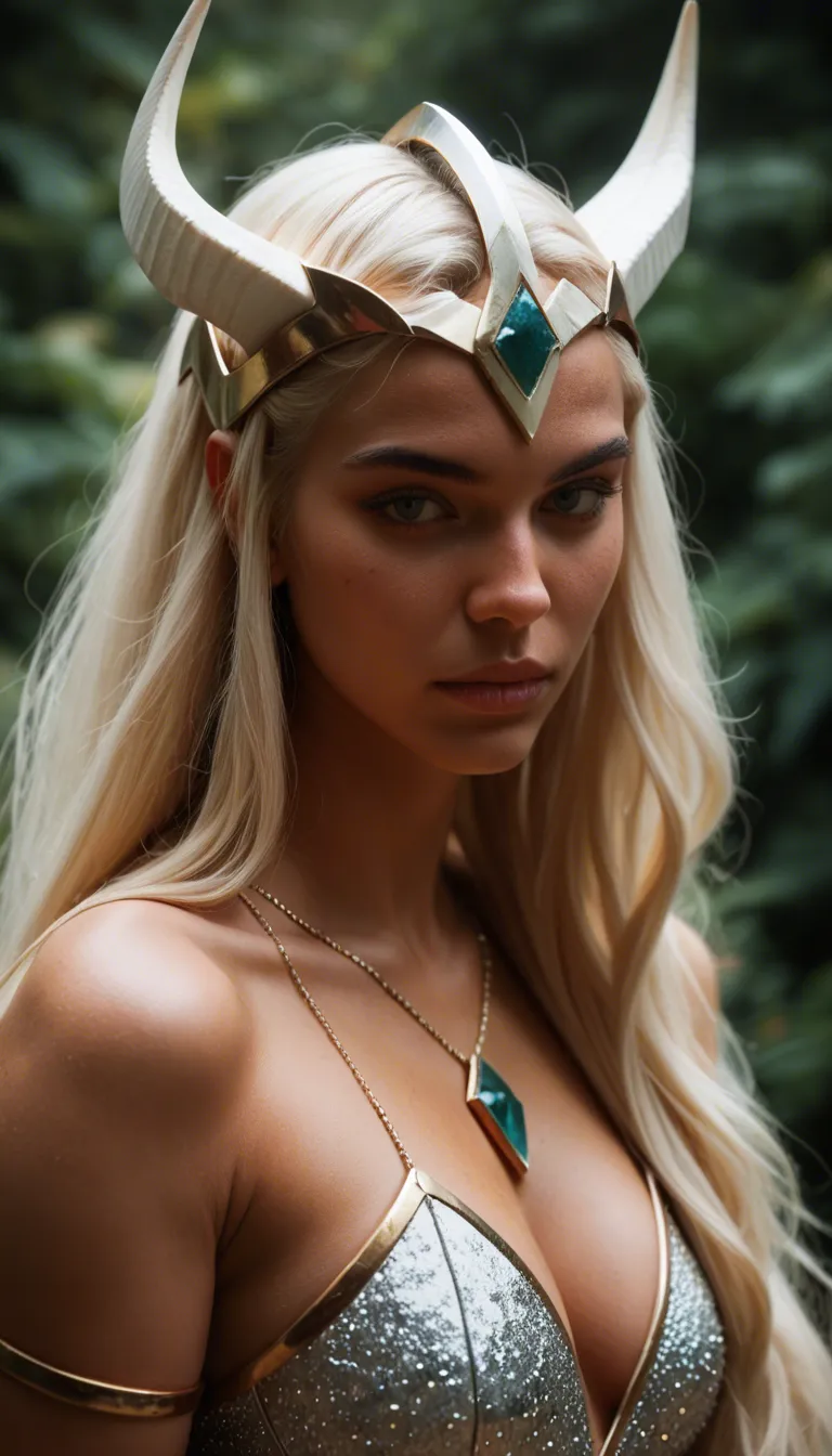 Beautiful anime-style She-Ra inspired woman with long flowing blonde twin-tails, wearing a white horned helmet with a central diamond-shaped gem, large purple-pink eyes with heart-shaped pupils, seductive half-lidded gaze, extremely large soft breasts, fair skin, giving a deep passionate blowjob, licking and sucking a thick cock, saliva dripping, hands stroking the shaft, wet glossy skin, heavy breathing, erotic expression, dynamic motion, close-up face and breasts focus, soft lighting, highly detailed, smooth animation, 2D anime style_parody
