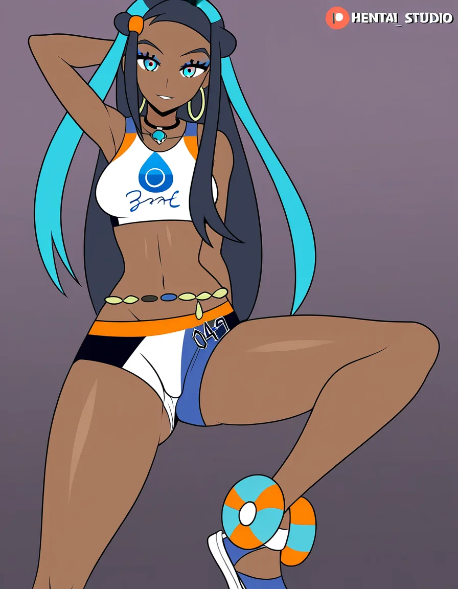 @nessa_(pokemon) futanari @kitagawa_marin futa_with_female, hentai_studio_quality