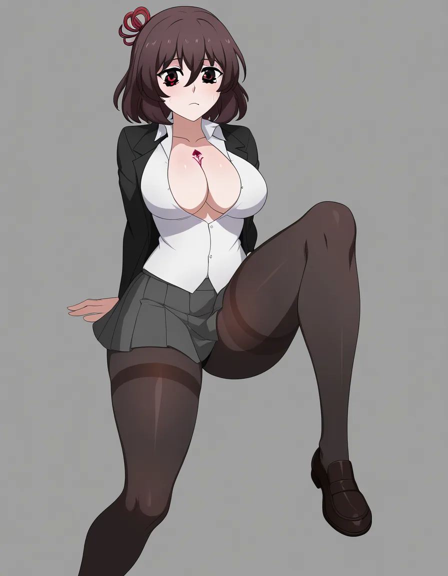 kotonoha from school days with bbc and qos tattoos, hentai_studio_quality